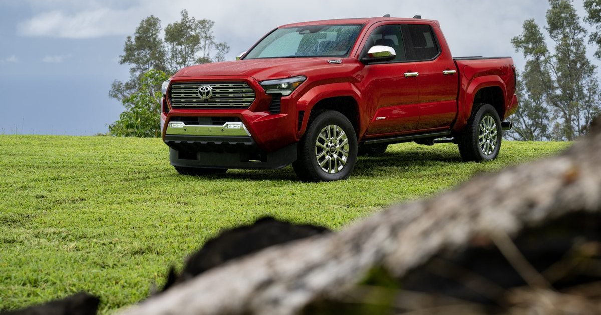 2024 Toyota Tacoma Limited. Most of the recalled vehicles are 2024 Tacoma Hybrids